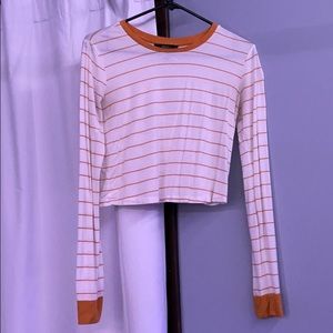 cropped long sleeve